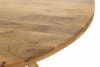 Crossings 60 inch Downtown Table 5 Piece Round Dining Set in Amber Finish by Parker House - PH-DDOW-5PC-60RND-DBGO-QMSG - Image 4 of 0