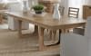 Escape Rectangular Table 10 Piece Dining Set in Glazed Natural Oak Black Metal Trim Finish by Parker House - PH-DESC-10PC-84REC-72-2618 - Image 3 of 0