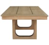 Escape Rectangular Table 10 Piece Dining Set in Glazed Natural Oak Black Metal Trim Finish by Parker House - PH-DESC-10PC-84REC-72-2618 - Image 5 of 0
