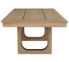 Escape 84 inch Extendable Rectangular Dining 9-Piece Table Set in Glazed Natural Oak Black Metal Trim Finish by Parker House - PH-DESC-9PC-84REC-2018 - Image 4 of 0