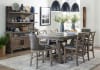 Lodge 7 Piece Counter Height Dining Set in Siltstone Finish by Parker House - DLOD-86CH-2-6U - Image 1 of 0