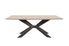 Crossings Rectangular Table Monaco 5 Piece Dining Set in Solid Mango Finish by Parker House - PH-DMON-5PC-86REC-DBGO-QMSG - Image 5 of 0