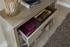 Pure Modern Server with Bar Cabinet in Moonstone Finish by Parker House - DPUR#47-2 - Image 3 of 0