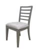Pure Modern 60 Inch Round Table 5 Piece Dining Set in Moonstone Finish by Parker House - DPUR-60RND-4L - Image 3 of 0