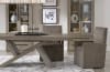 Pure Modern Pedestal Table 7 Piece Dining Set in Moonstone Finish by Parker House - DPUR-88-7 - Image 4 of 0