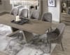 Pure Modern Pedestal Table 7 Piece Dining Set in Moonstone Finish by Parker House - DPUR-88-7 - Image 5 of 0