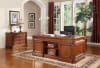 Grand Manor Granada 3 Piece Museum Bookcase in Antique Vintage Walnut Finish by Parker House - GGRA-9030-3 - Image 4 of 0