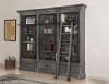 Gramercy Park 4 Piece Home Office Set in Vintage Burnished Smoke Finish by Parker House - GRAM-4 - Image 2 of 0