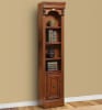 Huntington 5 Piece Corner Bookcase Wall in Antique Vintage Pecan Finish by Parker House - HUN-455-5 - Image 3 of 0
