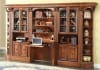 Huntington 2 Piece Library Desk in Antique Vintage Pecan Finish by Parker House - HUN#460-2 - Image 3 of 0