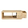 Laguna 3 Piece Rectangular Storage Occasional Table Set in Bleached Natural Finish by Parker House - PH-LAG-KIT-3A-OC - Image 3 of 0