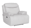 Alpine Power Headrest Zero Gravity Power Recliner in Airy Snow Fabric by Parker House - MALP#812PHZ-AISN - Image 3 of 0