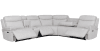 Alpine BUILD YOUR OWN Zero Gravity Power Reclining Sectional in Airy Snow Fabric by Parker House - MALP-BYO-AISN - Image 4 of 0