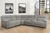 Apollo 5 Piece Reclining Sectional in Weave Grey Fabric by Parker House - MAPO-WVG-05 - Image 2 of 0