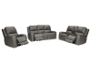 Belmont 2 Piece Zero-Gravity Power Reclining Sofa Set in Autumn Fog Leather by Parker House - PH-MBEL-321P3Z-ATFG - Image 4 of 0