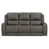 Belmont 2 Piece Zero-Gravity Power Reclining Sofa Set in Autumn Fog Leather by Parker House - PH-MBEL-321P3Z-ATFG - Image 5 of 0