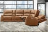 Belmont 6 Piece Sectional in Lyric Caramel Cover by Parker House - PH-MBEL-KIT-6A-P3Z-LYCM - Image 3 of 0