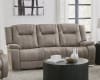 Blake Manual Recline 2 Piece Living Room Set in Desert Taupe Fabric by Parker House - MBLA-SET-DTAU - Image 4 of 0