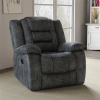Bolton Manual Glider Console Loveseat in Misty Storm Fabric by Parker House - MBOL#822CG-MISS - Image 5 of 0