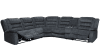 Bolton 6 Piece Manual Reclining Sectional in Misty Storm Fabric by Parker House - MBOL-PACKA-MISS - Image 2 of 0