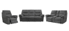 Bryant Power Reclining Console Loveseat in Ruffles Coal Fabric by Parker House - MBRY#822CPH-RFC - Image 5 of 0