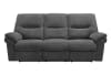 Bryant 2 Piece Power Reclining Sofa Set in Ruffles Coal Fabric by Parker House - MBRY-SET-RFC - Image 2 of 0