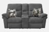 Bryant 2 Piece Power Reclining Sofa Set in Ruffles Coal Fabric by Parker House - MBRY-SET-RFC - Image 4 of 0
