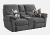 Bryant 2 Piece Power Reclining Sofa Set in Ruffles Coal Fabric by Parker House - MBRY-SET-RFC - Image 5 of 0