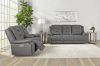 Caldwell Power Reclining Sofa in Tahoe Charcoal Fabric by Parker House - MCAL#832PH-TACH - Image 4 of 0