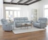 Cascade 2 Piece Power Reclining Sofa Set in Sea Mist Grey Leather by Parker House - PH-MCAS-321PH-SMGR - Image 1 of 0