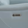 Cascade Power Recliner Chair with Power Headrest in Sea Mist Grey Leather by Parker House - PH-MCAS-812PH-SMGR - Image 4 of 0
