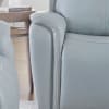 Cascade Power Recliner Chair with Power Headrest in Sea Mist Grey Leather by Parker House - PH-MCAS-812PH-SMGR - Image 5 of 0