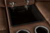 Calgary Power Headrest Power Reclining Console Loveseat in Autumn Umber Leather by Parker House - MCGR#822CPH-ATUB - Image 4 of 0
