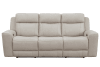 Calgary Power Headrest Power Reclining Sofa in Stone Leather by Parker House - MCGR#832PH-STNE - Image 1 of 0