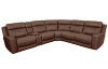 Calgary BUILD YOUR OWN Power Headrest Power Reclining Sectional in Autumn Umber Leather by Parker House - MCGR-BYO-ATUB - Image 1 of 0