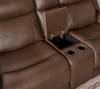 Calgary BUILD YOUR OWN Power Headrest Power Reclining Sectional in Autumn Umber Leather by Parker House - MCGR-BYO-ATUB - Image 2 of 0
