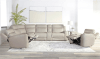 Calgary BUILD YOUR OWN Power Headrest Power Reclining Sectional in Stone Leather by Parker House - MCGR-BYO-STNE - Image 4 of 0
