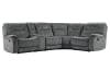 Cooper 5 Piece Reclining Sectional in Shadow Grey Fabric by Parker House - MCOO-05-SGR - Image 1 of 0