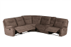 Cooper 5 Piece Reclining Sectional in Shadow Brown Fabric by Parker House - MCOO-5-SBR - Image 4 of 0