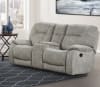 Cooper Manual Reclining Console Loveseat in Shadow Natural Fabric by Parker House - MCOO#822C-SNA - Image 1 of 0