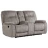 Cooper Manual Reclining Console Loveseat in Shadow Natural Fabric by Parker House - MCOO#822C-SNA - Image 2 of 0