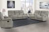 Cooper Manual Reclining Console Loveseat in Shadow Natural Fabric by Parker House - MCOO#822C-SNA - Image 3 of 0
