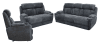 Dalton 2 Piece Power Reclining Sofa Set in Lucky Charcoal Fabric by Parker House - MDAL-SET-LCH - Image 1 of 0