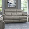 Eclipse 2 Piece Power Reclining Set in Florence Heron Leather by Parker House - MECL-832PH-FHE-SET - Image 3 of 0