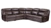 Eclipse 5 Piece Power Reclining Sectional in Florence Brown Leather by Parker House - MECL-FBR-05 - Image 1 of 0