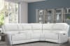 Empire 5 Piece Power Sectional in Verona Ivory Leather by Parker House - MEMP-5-VIV - Image 1 of 0