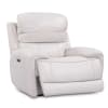Empire Power Recliner in Verona Ivory Leather by Parker House - MEMP-812PH-VIV - Image 3 of 0