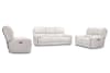 Empire 2 Piece Power Reclining Set in Verona Ivory Leather by Parker House - MEMP-832PH-VIV-SET - Image 2 of 0
