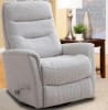 Gemini Swivel Recliner in Bloke Cotton Fabric by Parker House - MGEM#812GS-BLCT - Image 1 of 0