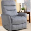 Gemini Swivel Glider Recliner in Capri Silver Fabric by Parker House - MGEM#812GS-CSI - Image 1 of 0